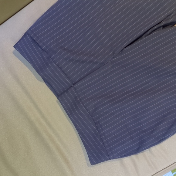 Grey Striped Trousers - Picture 1 of 2